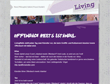 Tablet Screenshot of living-walls.org
